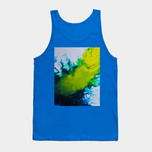 Om Feather Waves Tank Top